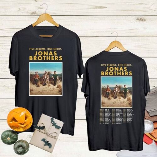 2023 Tour Jonas Brothers Five Albums One Night Concert Shirt