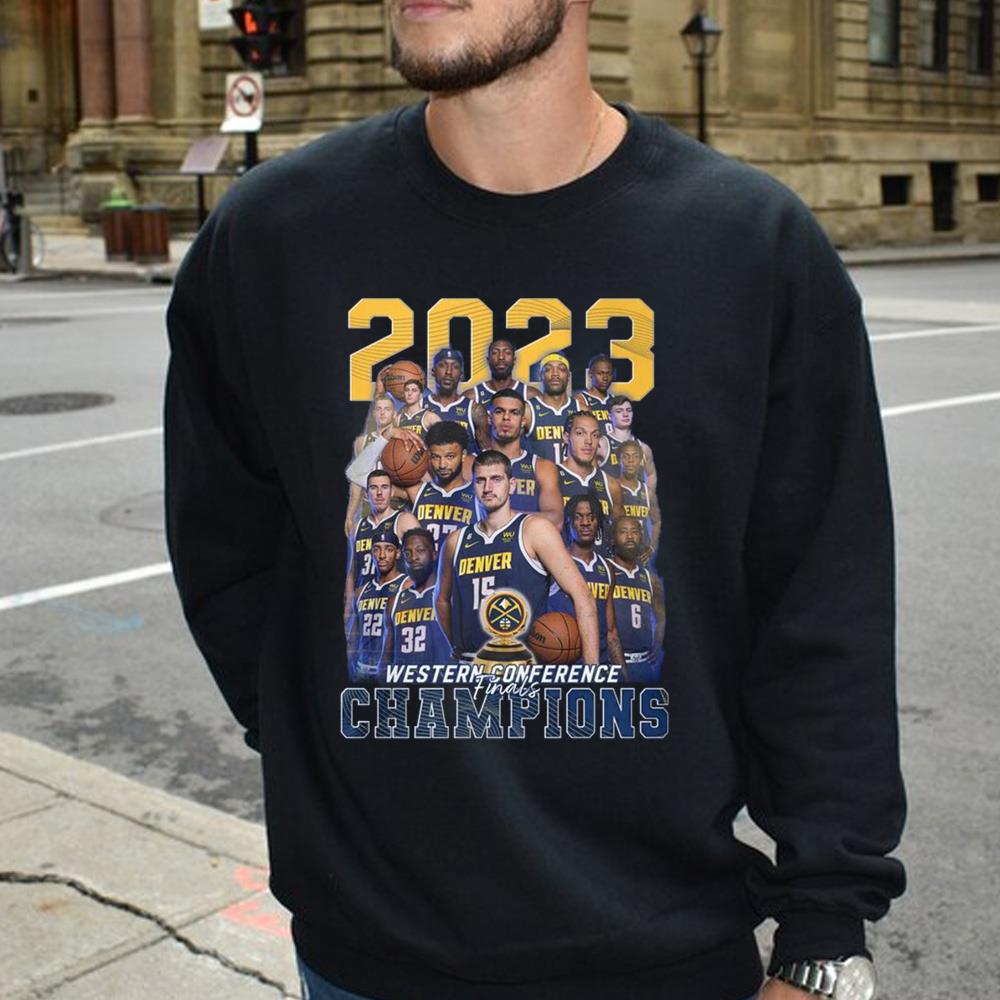 2023 Western Conference Champions Denver Nuggets T-shirt