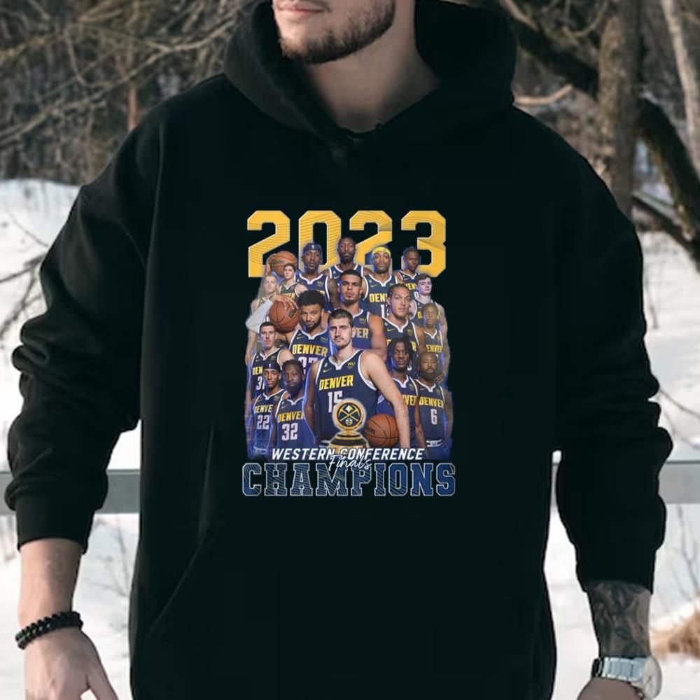 2023 Western Conference Champions Denver Nuggets T-shirt