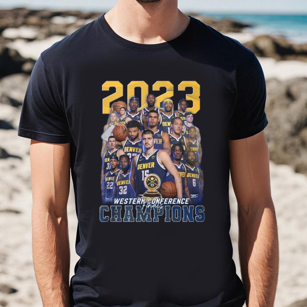 2023 Western Conference Champions Denver Nuggets T-shirt