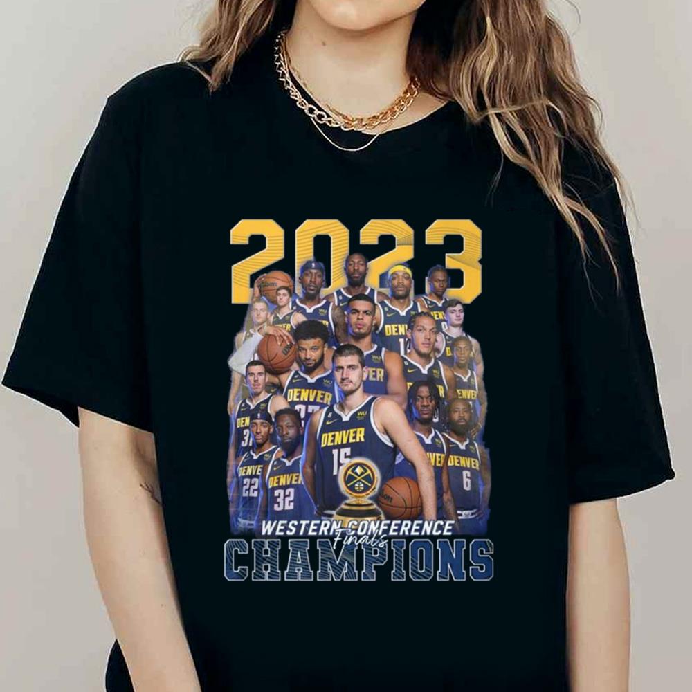 2023 Western Conference Champions Denver Nuggets T-shirt