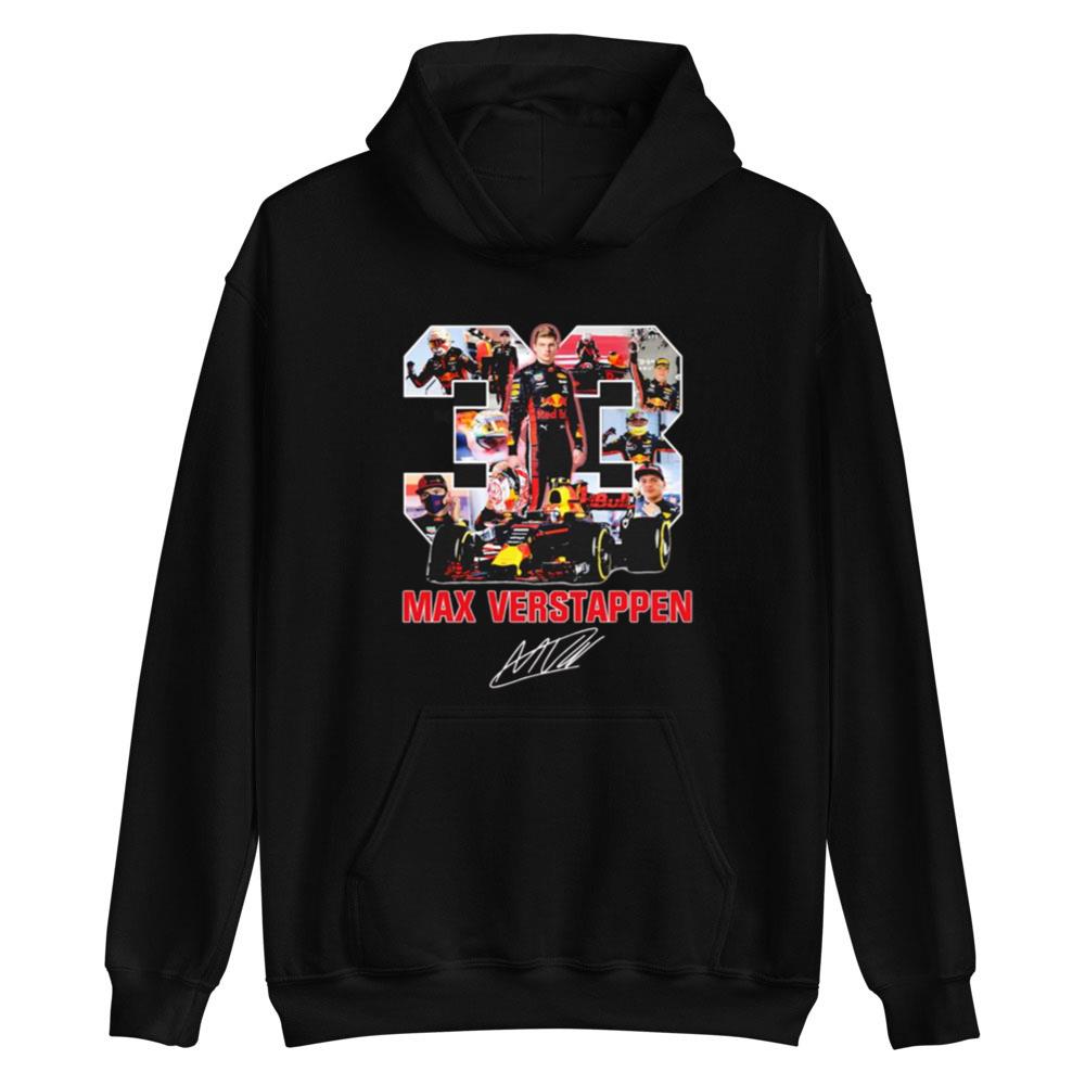 33 Max Verstappen Champion Signature T-shirt