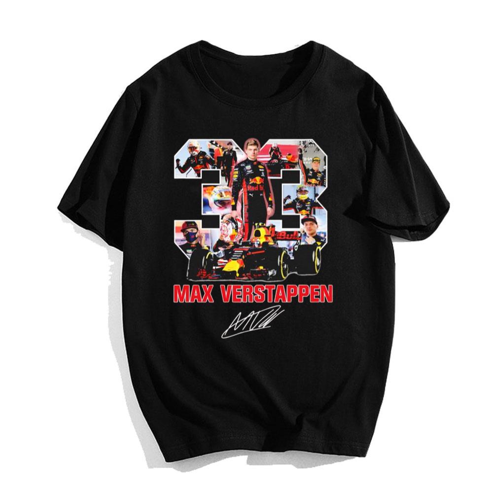 33 Max Verstappen Champion Signature T-shirt