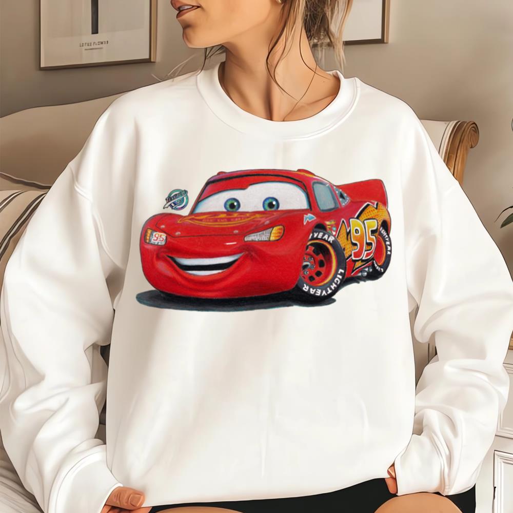 3D Lightning Mcqueen Cars T-Shirt