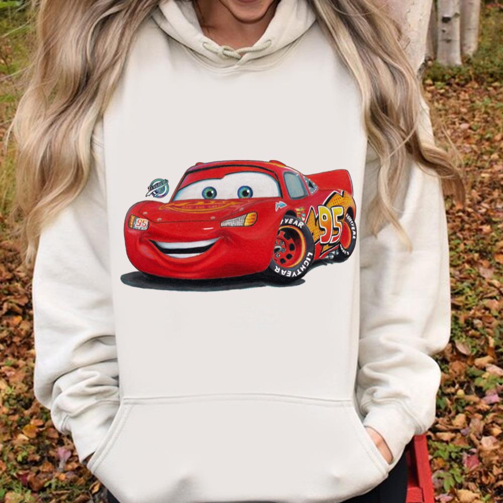 3D Lightning Mcqueen Cars T-Shirt