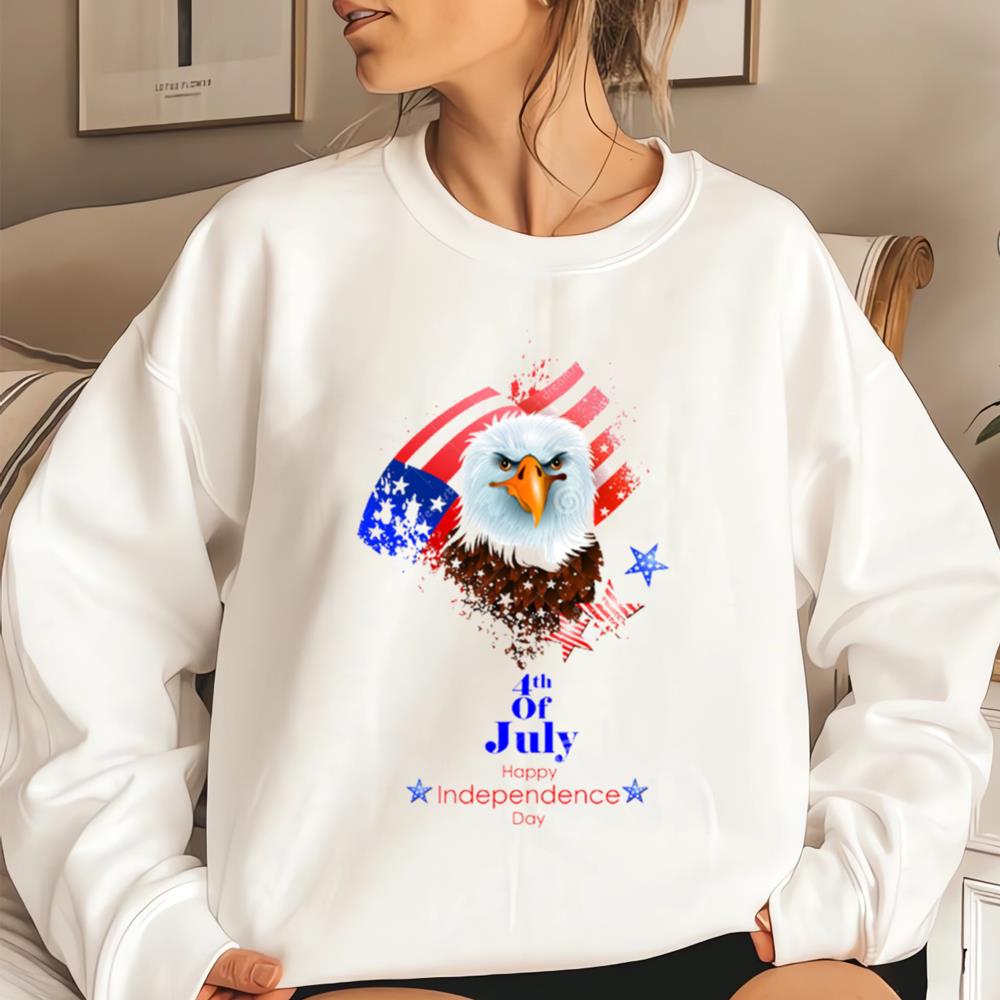 4th July, Independence Day Of America, Eagle Flag Shirt