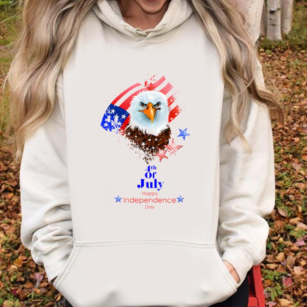 4th July, Independence Day Of America, Eagle Flag Shirt