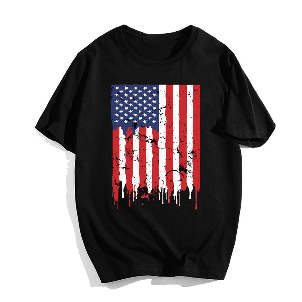 4th Of July American Flag Vintage T-Shirt