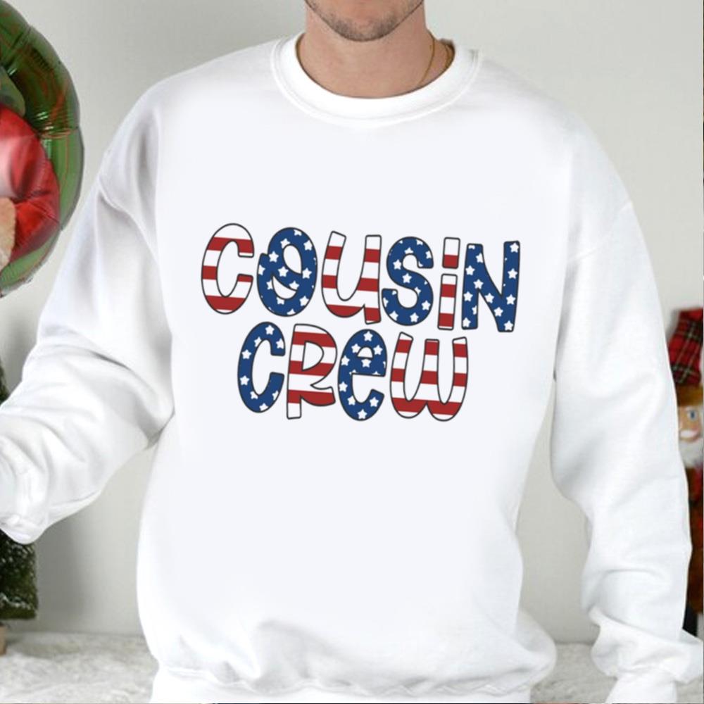 4th Of July Cousin Crew Shirt, Fourth Of July Cousins Shirts, Matching Cousins, Red White And Blue Cousin