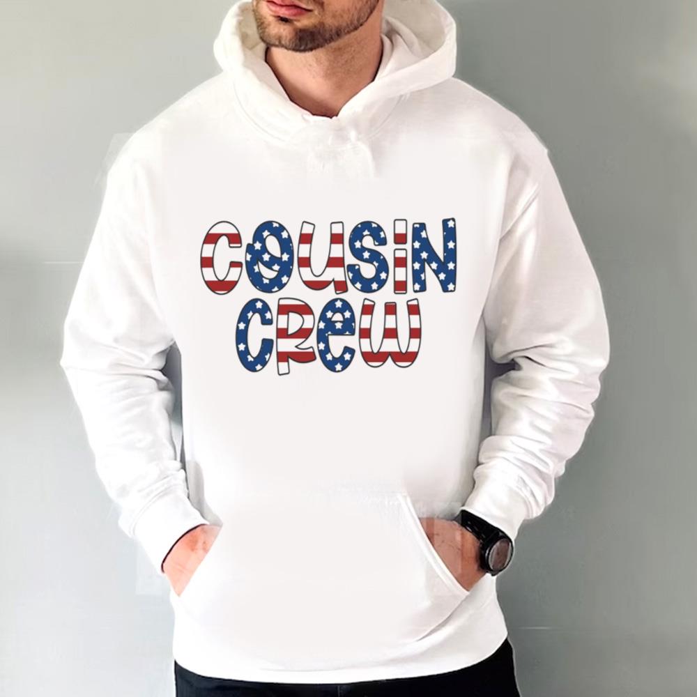 4th Of July Cousin Crew Shirt, Fourth Of July Cousins Shirts, Matching Cousins, Red White And Blue Cousin