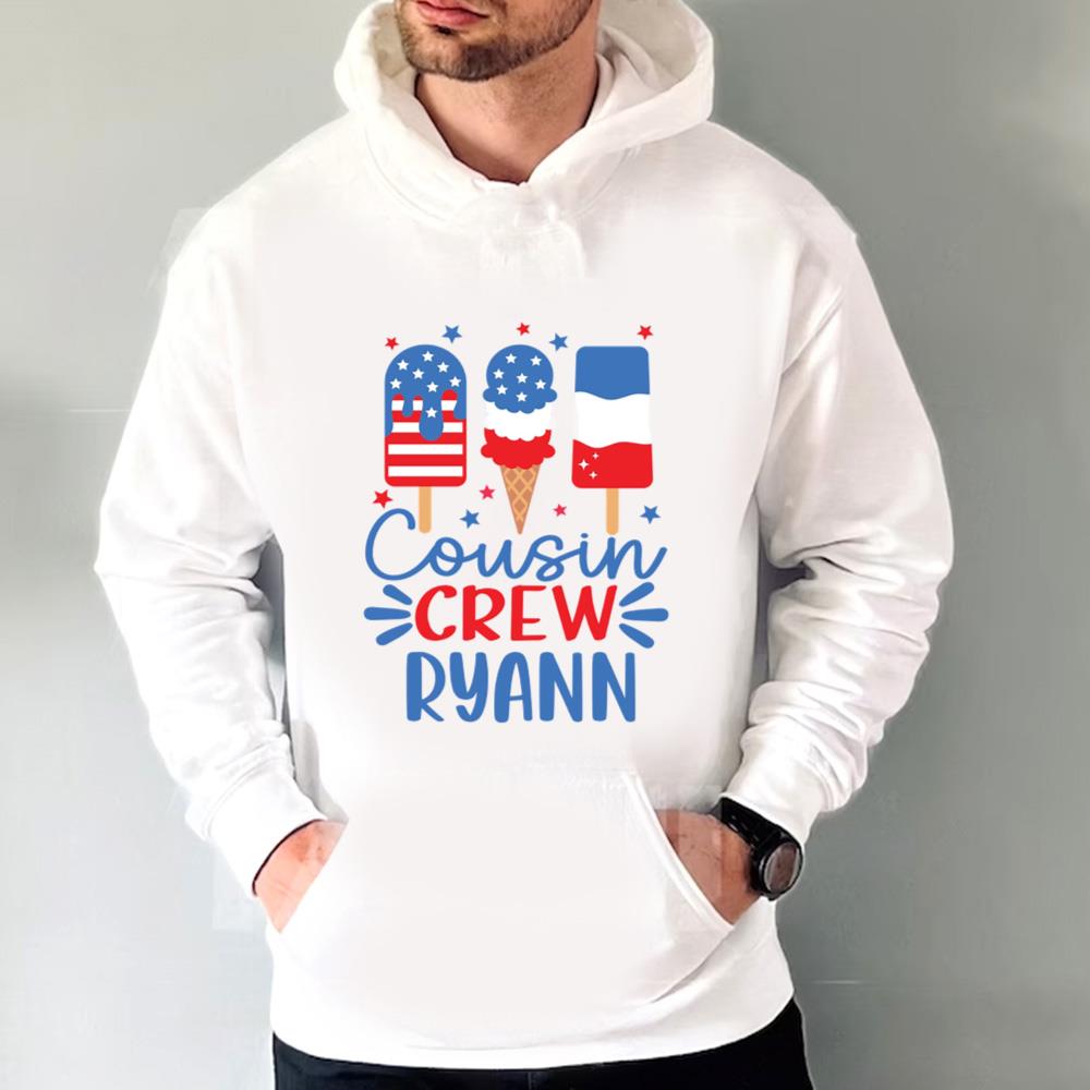 4th Of July Cousin Crew Shirt, Independence Day Shirt, Memorial Day Shirt, Personalized 4th Of July