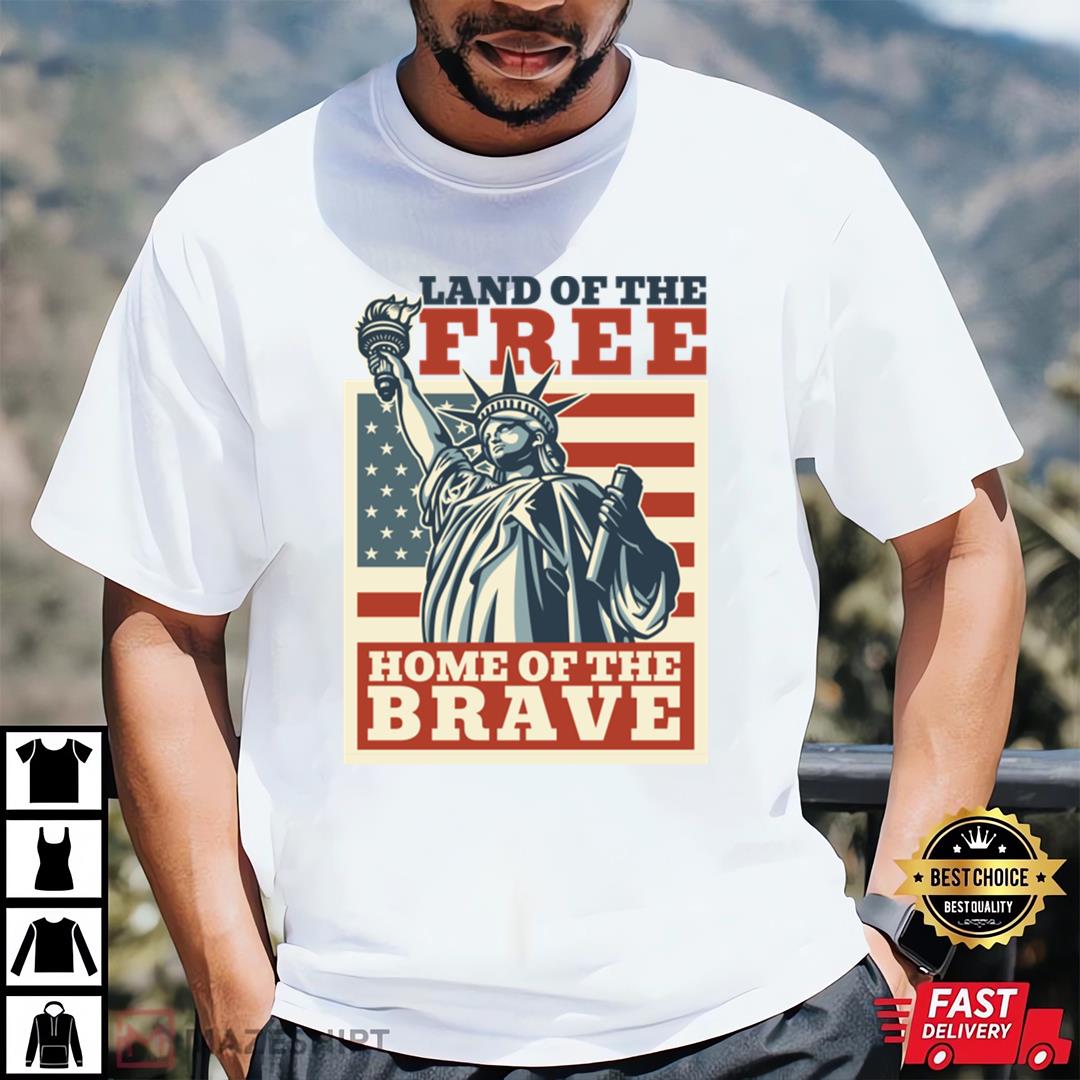 4th Of July Land Of The Free T-shirt