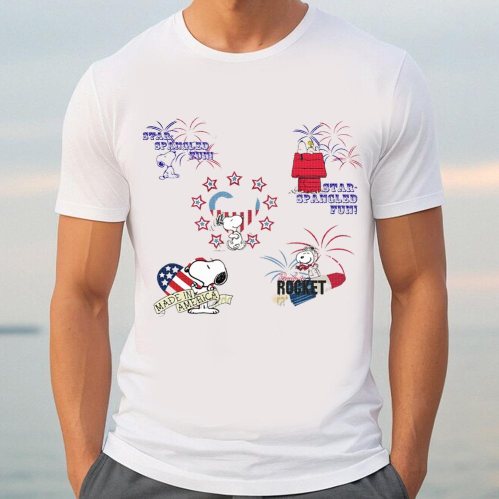 4th Of July Peanuts Shirt, 4th Of July Snoopy, Independence Day Shirt