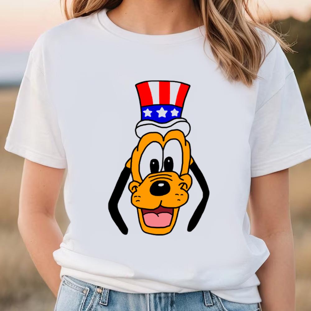 4th Of July Pluto Shirt, Disney Pluto Happy 4th Of July Day Shirt
