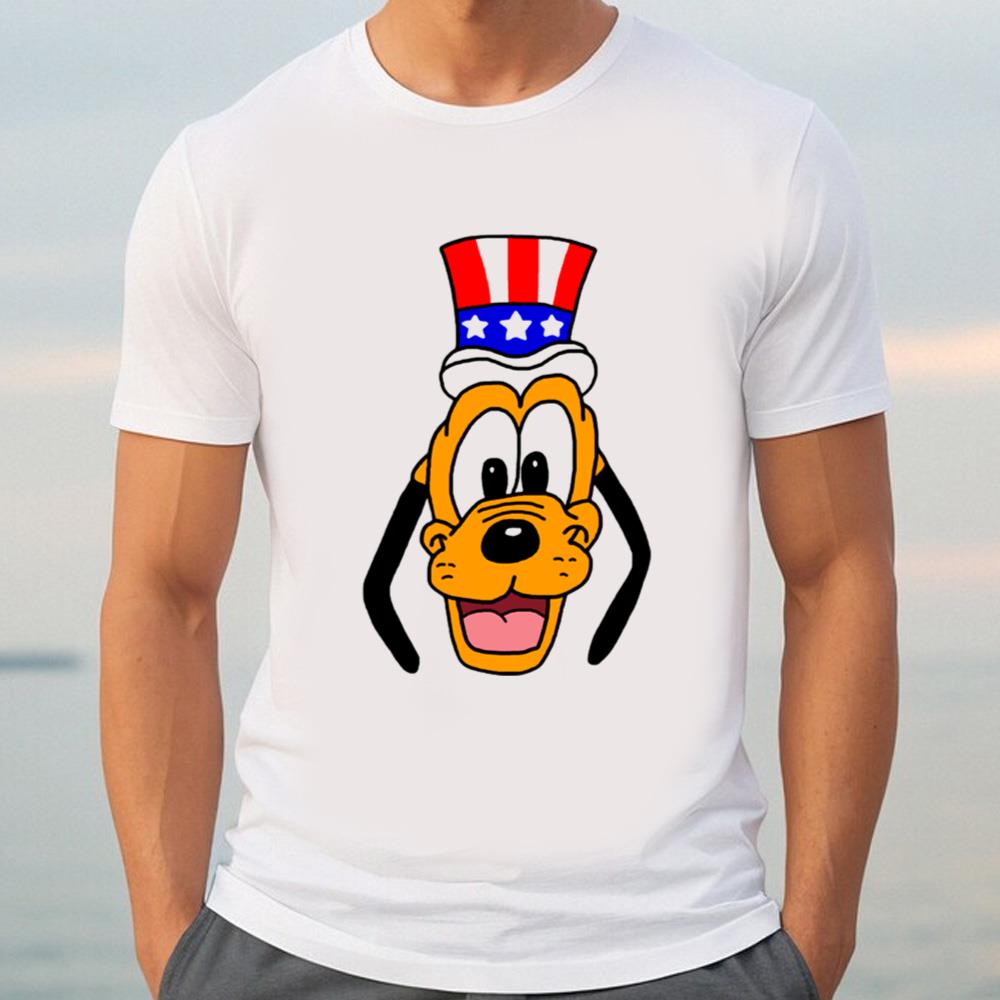 4th Of July Pluto Shirt, Disney Pluto Happy 4th Of July Day Shirt
