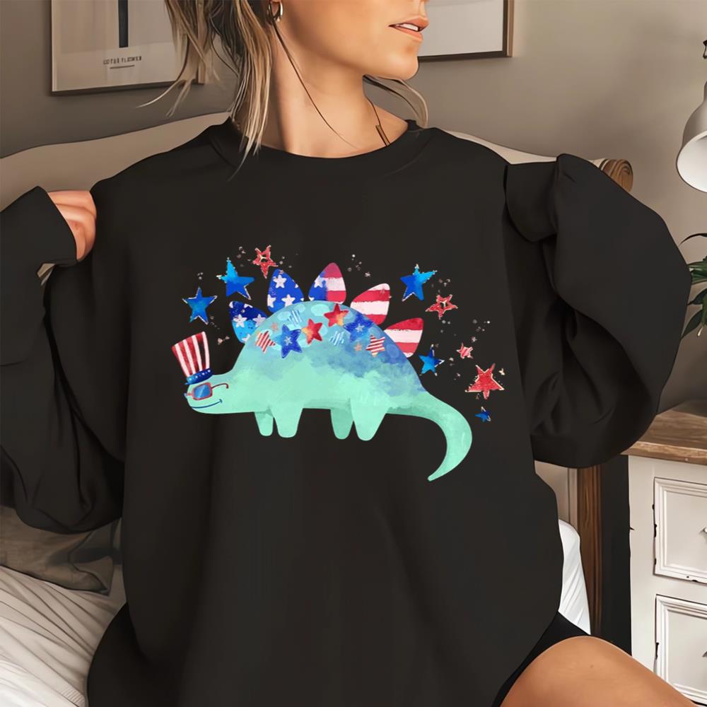 4th of July Dinosaur Shirt Happy Freedom Day Shirt