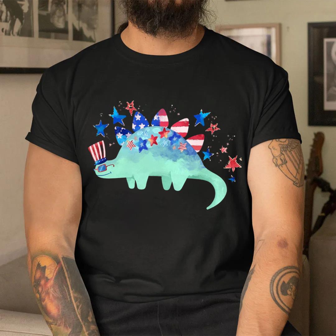 4th of July Dinosaur Shirt Happy Freedom Day Shirt