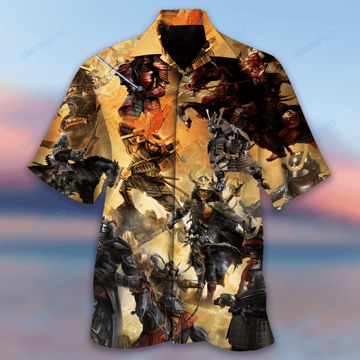 A Samurai Knows His Duty And Guard His Honor Hawaiian Shirt