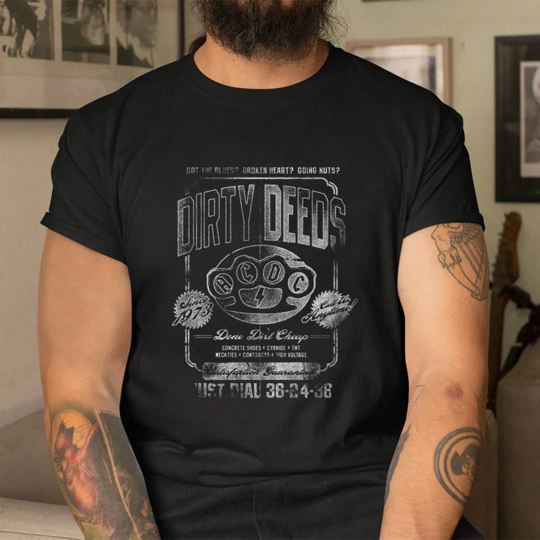 AC DC Dirty Deeds Done Dirt Cheap Just Dial T-Shirt