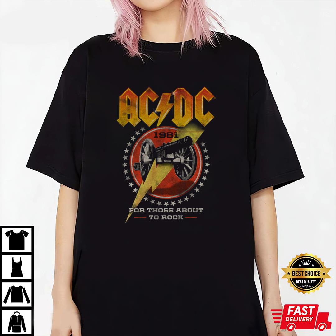 AC DC For Those About To Rock 81 T-Shirt