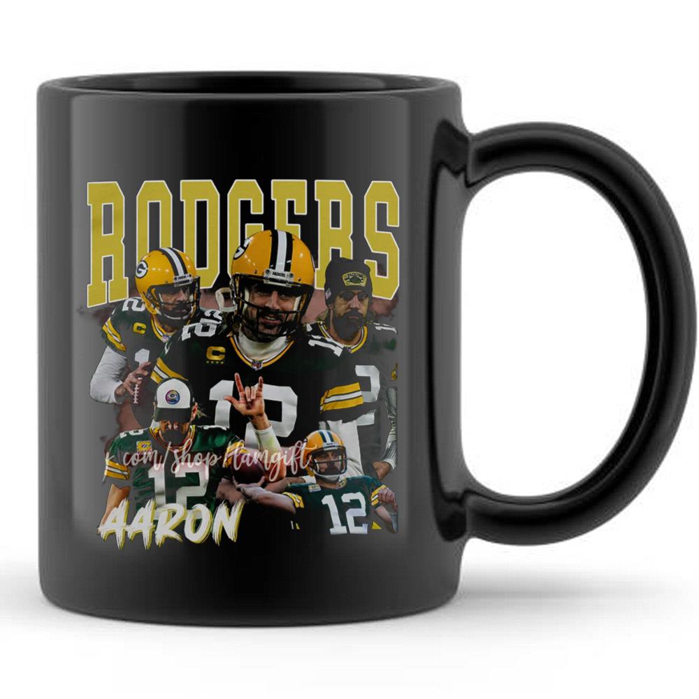 Aaron Rodgers Green Bay Packers T-Shirt NFL Gifts For Football Fans