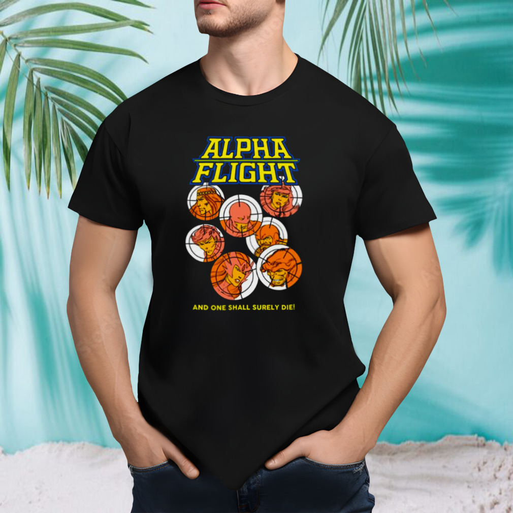 Alpha Flight Team Marvel shirt