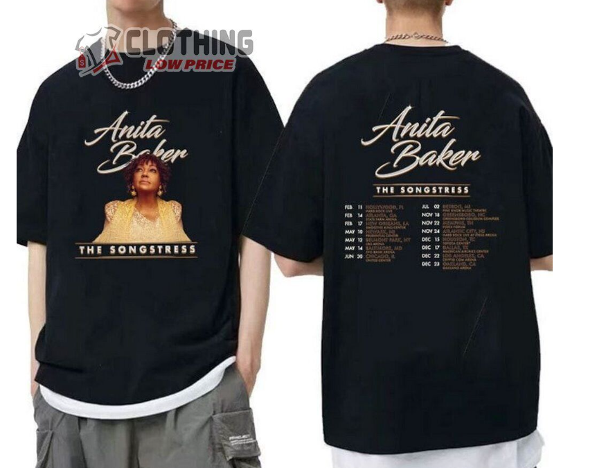 Anita Baker 2023 Tour Shirt