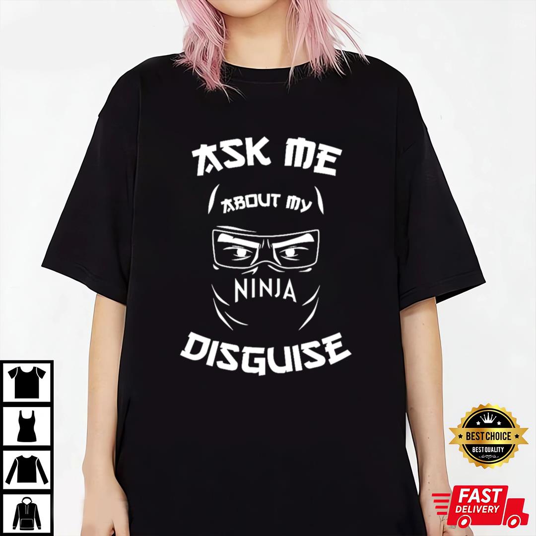 Ask Me About My Ninja Disguise Essential Vintage T-shirt