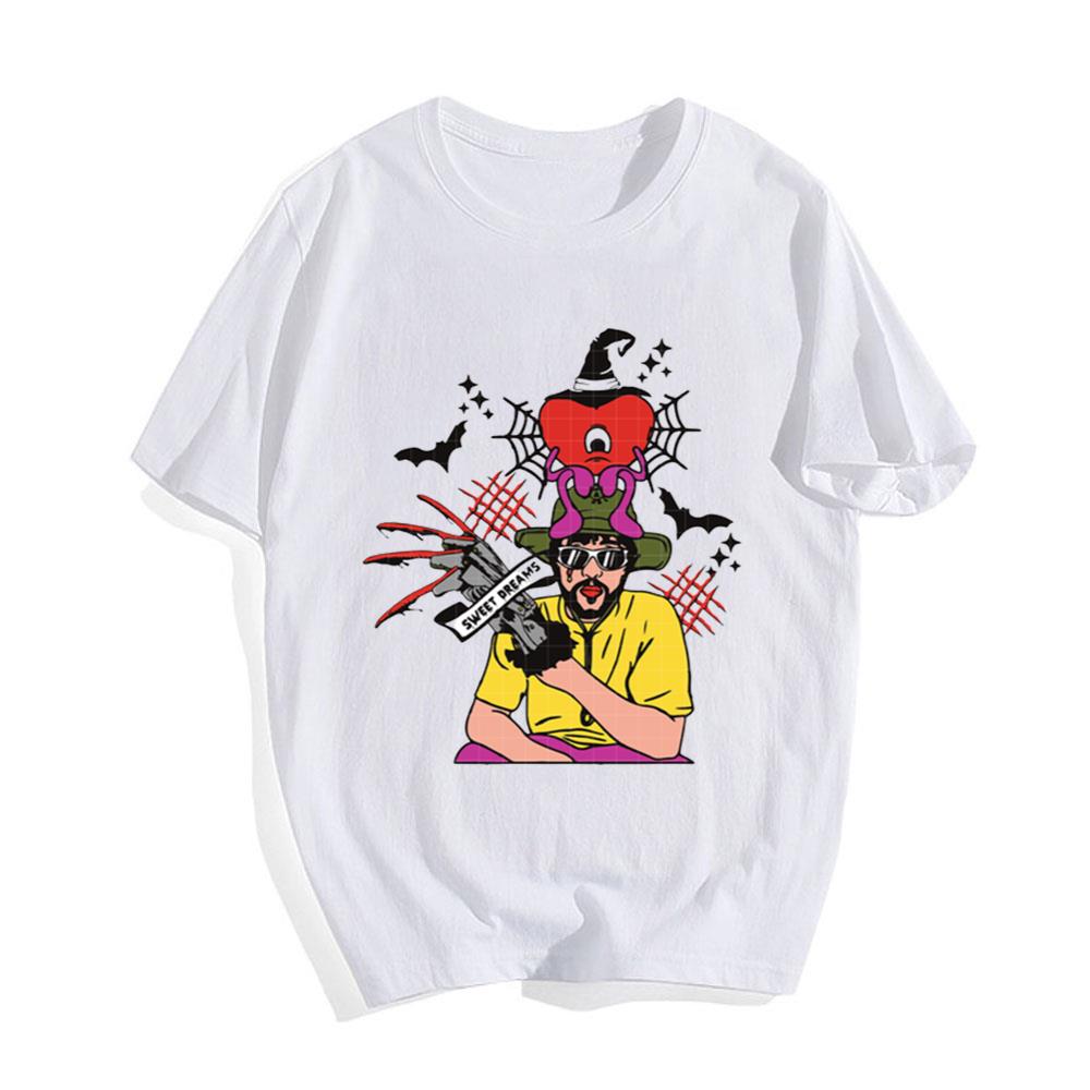 Bad Bunny Freddy Krueger Halloween T-Shirt