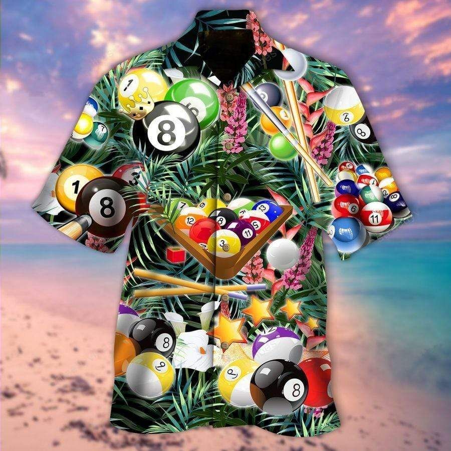 Billiard Stars Tropical Hawaiian Shirt