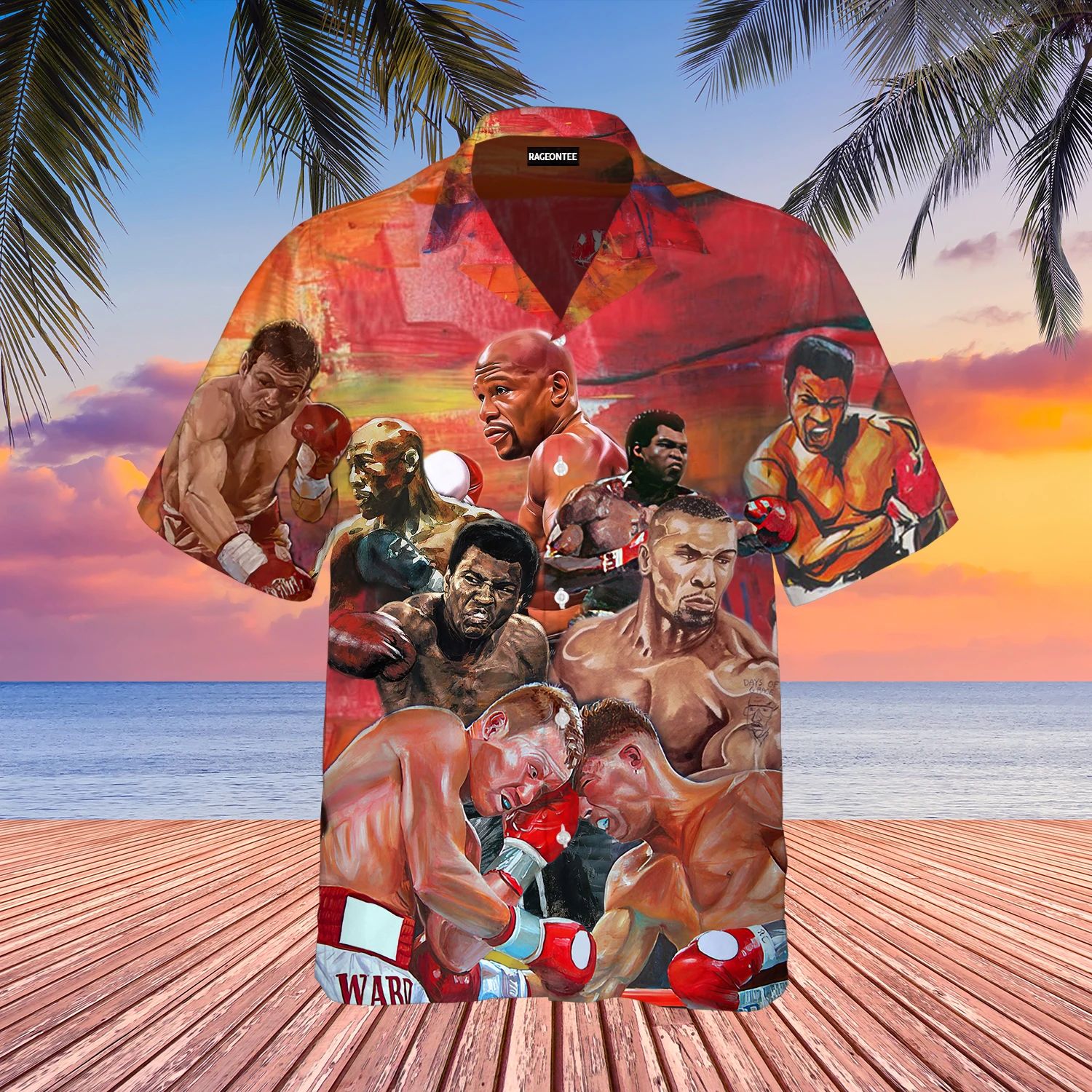 Boxing Is My Therapy Hawaiian Shirt