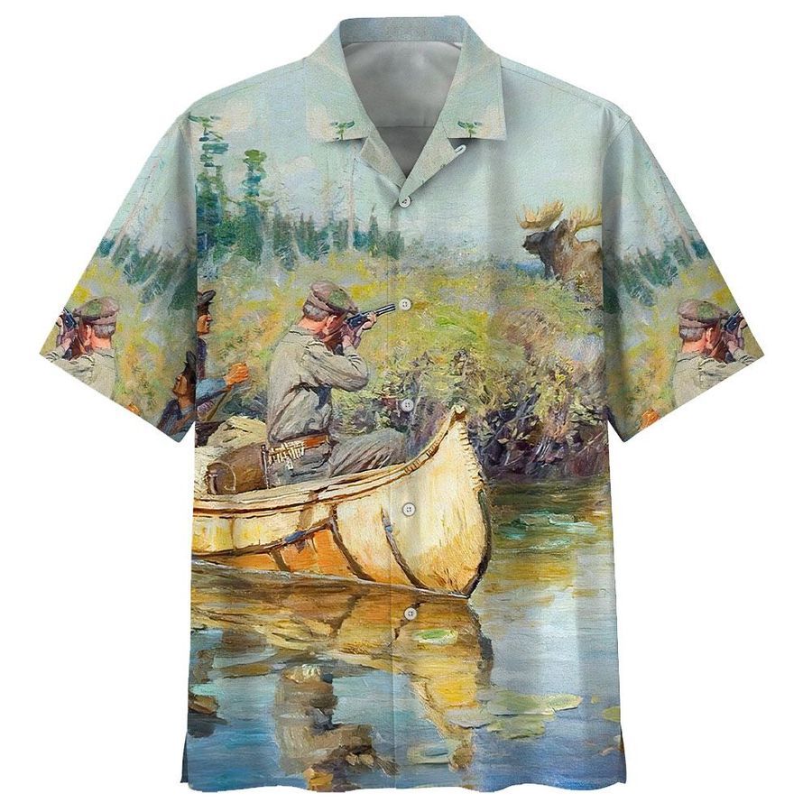 Canoeing Hawaiian Shirt