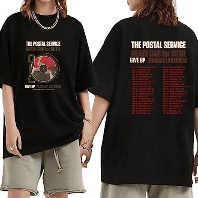 Death Cab for Cutie Tour 2023 Tshirts