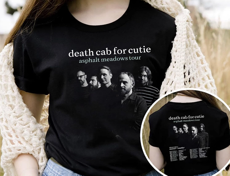 Death Cab for Cutie Tour 2023 shirt