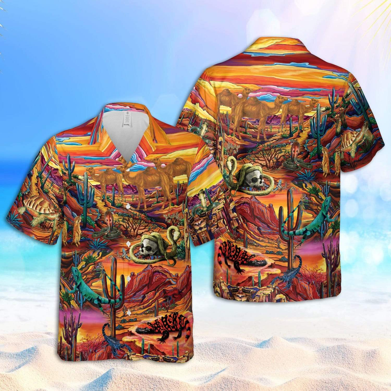 Desert Where Life Begins Hawaiian Shirt