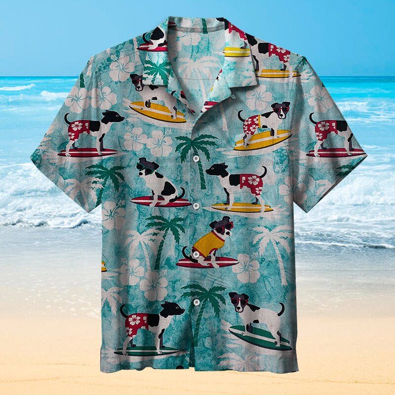 Dogs Hawaiian Shirt