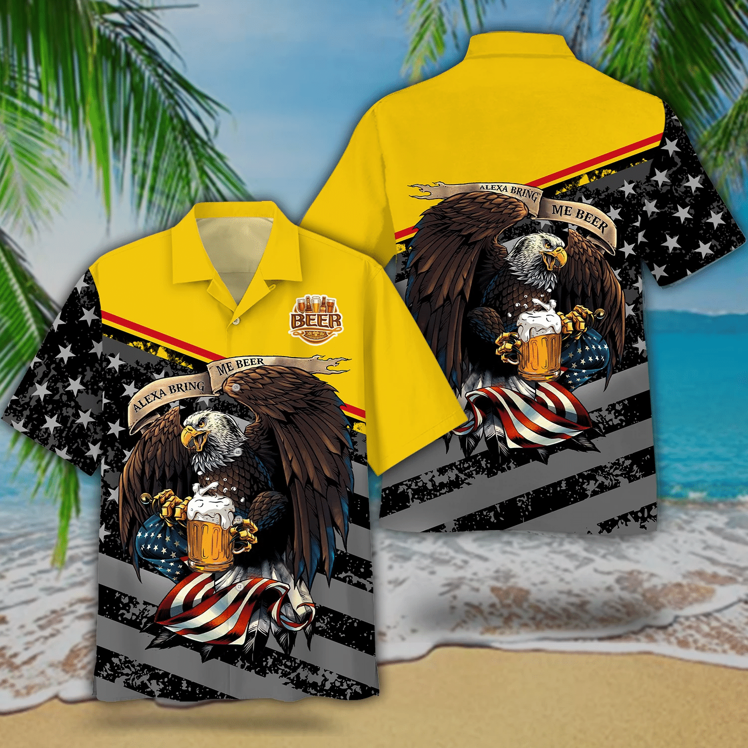 Eagles Beer Hawaiian Shirt