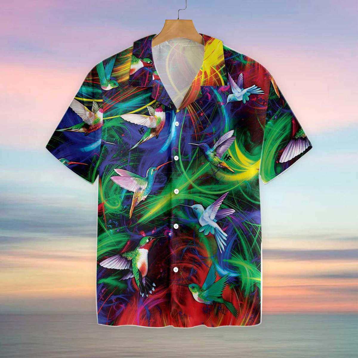 Fantasy Hummingbird Hawaiian Shirt