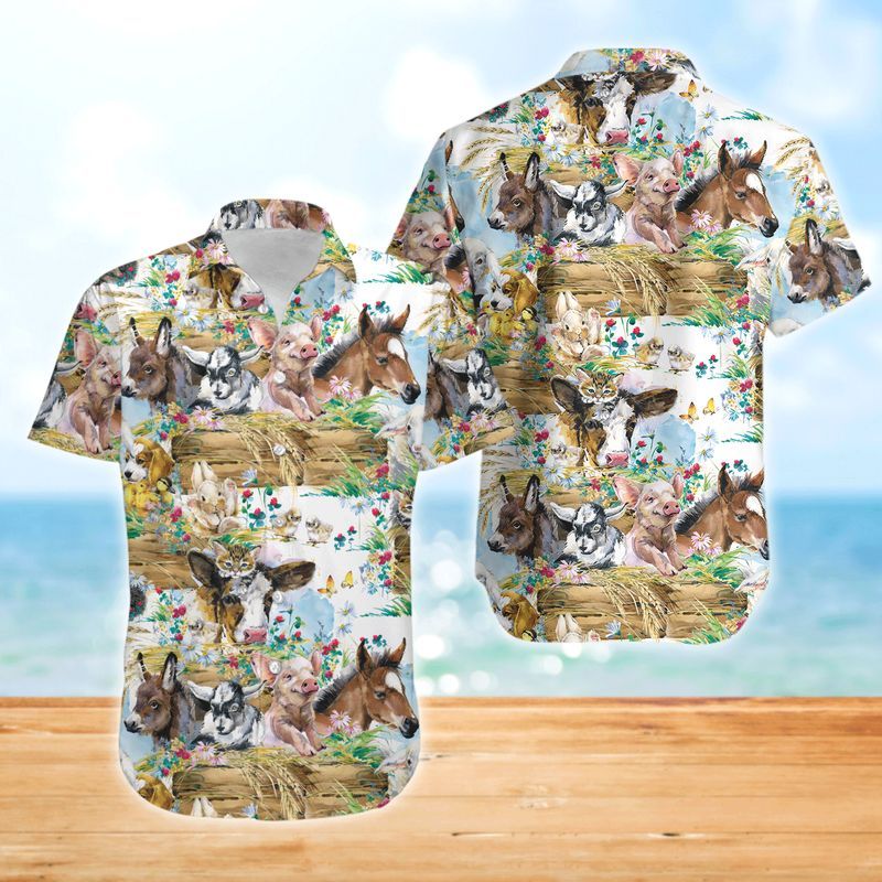 Farming Hawaiian Shirt