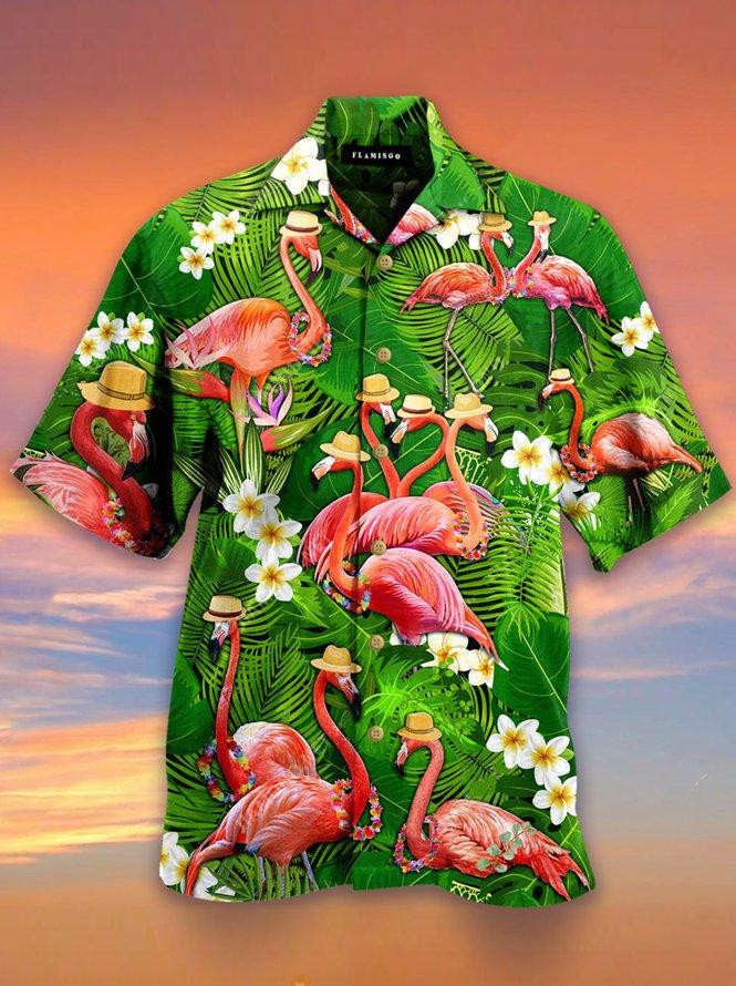 Flamingo Hawaiian Shirt Hawaiian Shirt For Men Hawaiian Shirt For Women Hw2362