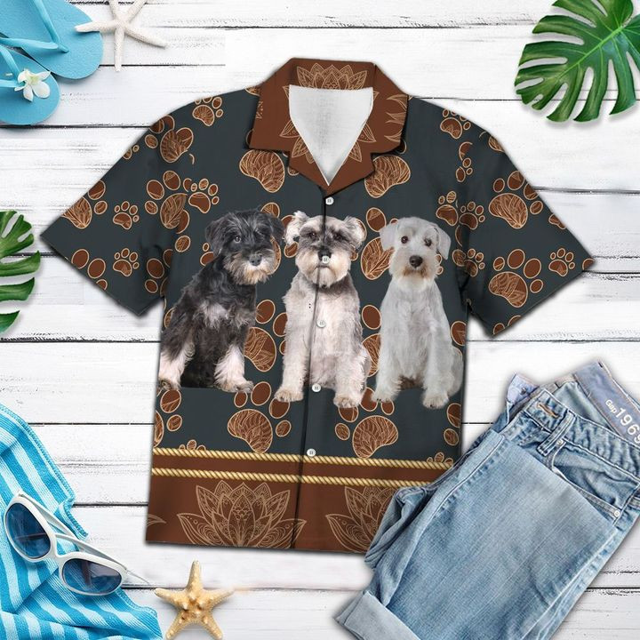 Flower Paw Hawaiian Shirt