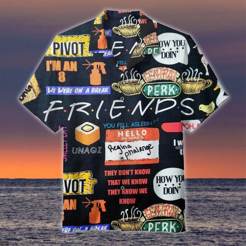 Friends Awesome Hawaiian Shirt