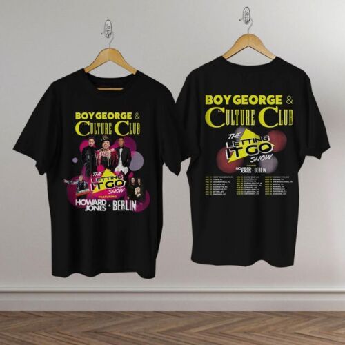 George With Culture Club Howard Jones 2023 Tour Shirt