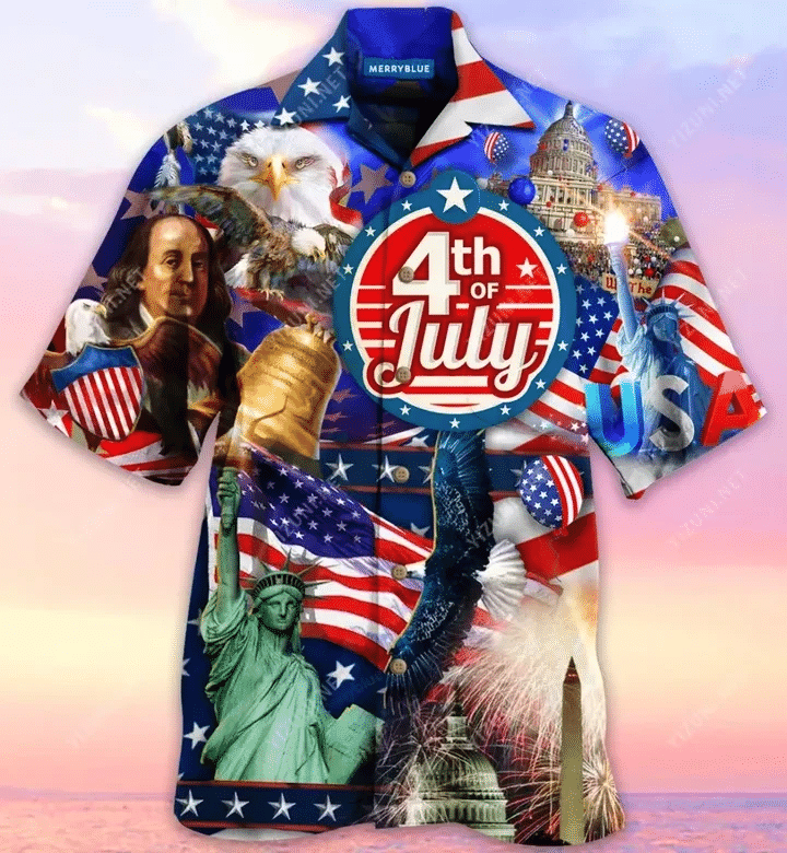 Happy 4Th Of July 2021 Hawaiian Shirt