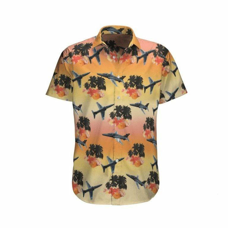 Hawaiian Aloha Shirts Bae Systems Hawk Royal Air Force