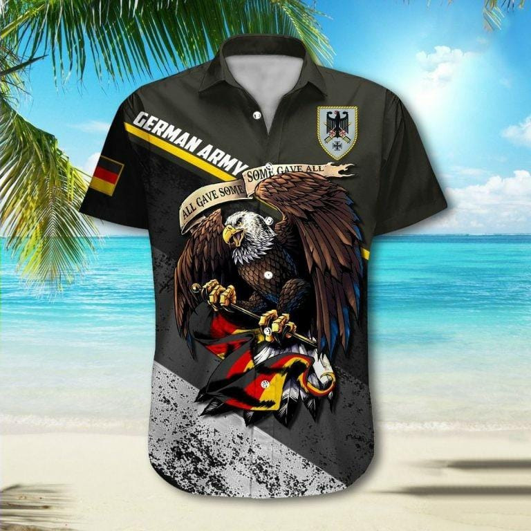 Hawaiian Aloha Shirts German Army All Gave Some