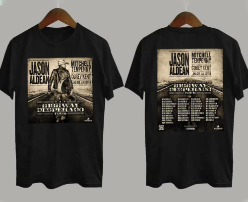 Jason Aldean Highway Desperado Tour 2023 T-shirt