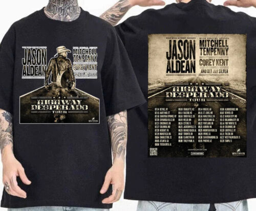 Jason-aldean Highway Desperado Tour 2023 Shirt