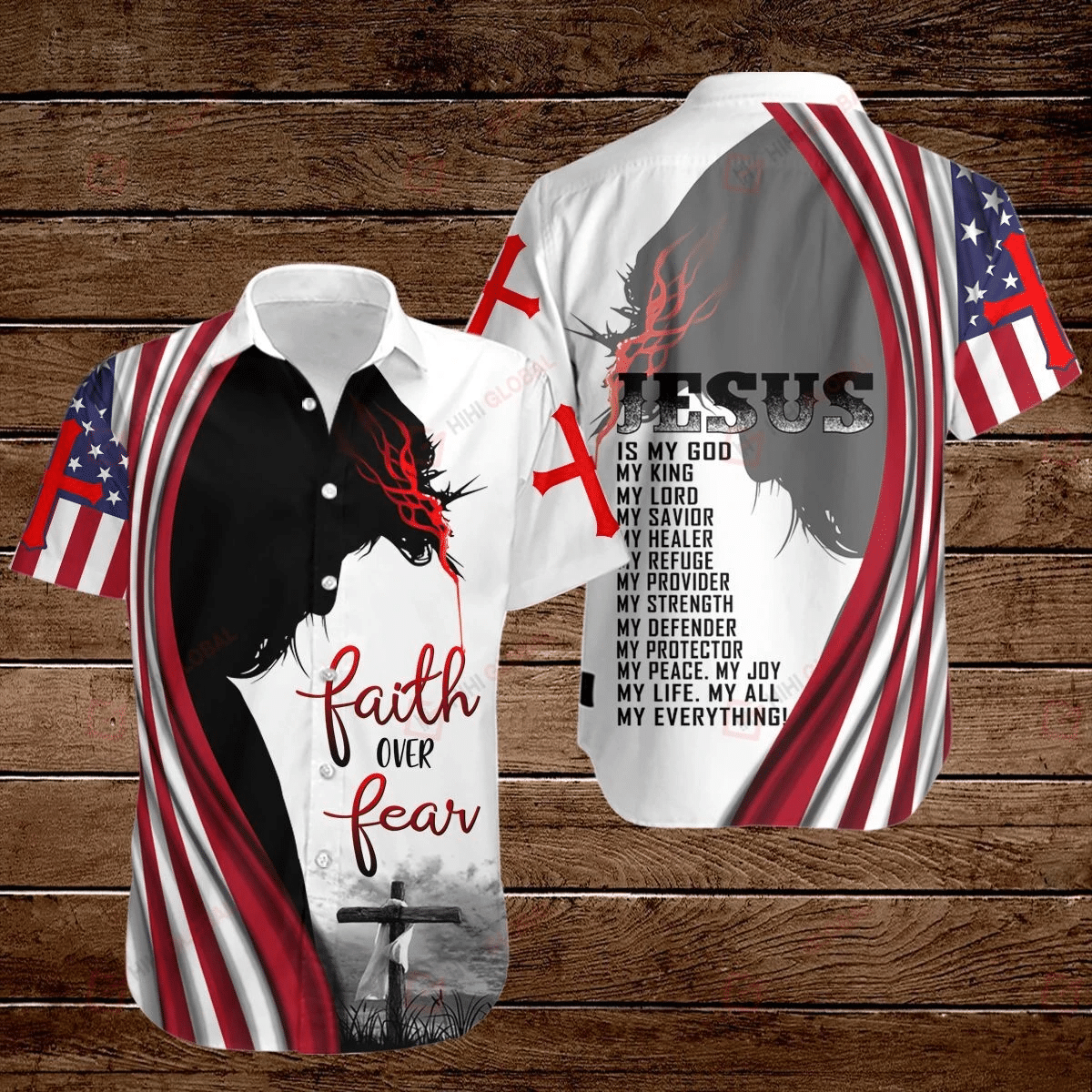 Jesus Hawaiian Shirts