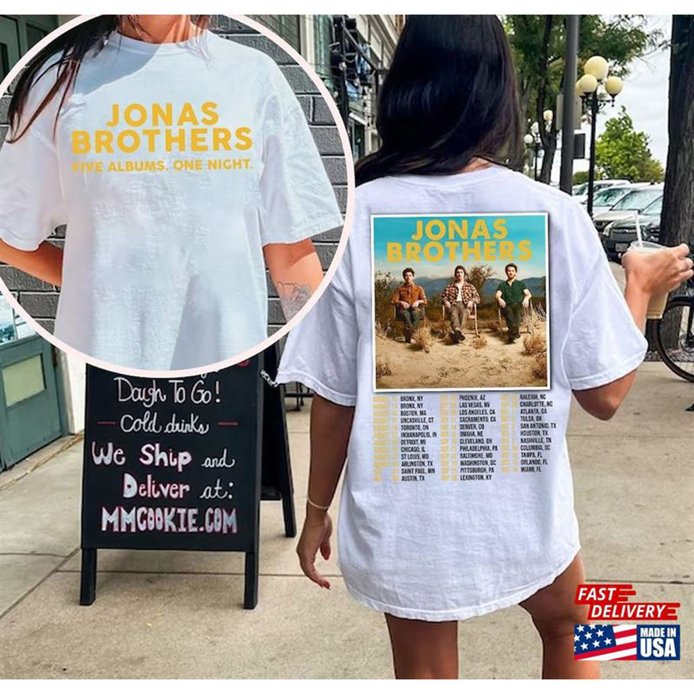 Jonas Brothers Tour 2023 Shirt